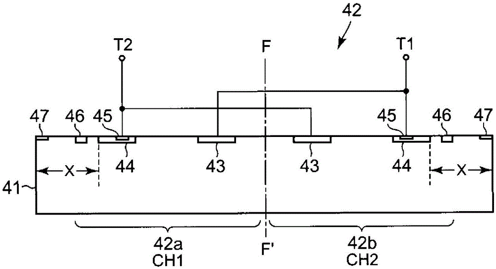 Two-way photosensitive thyristor chip and solid-state relay (SSR)