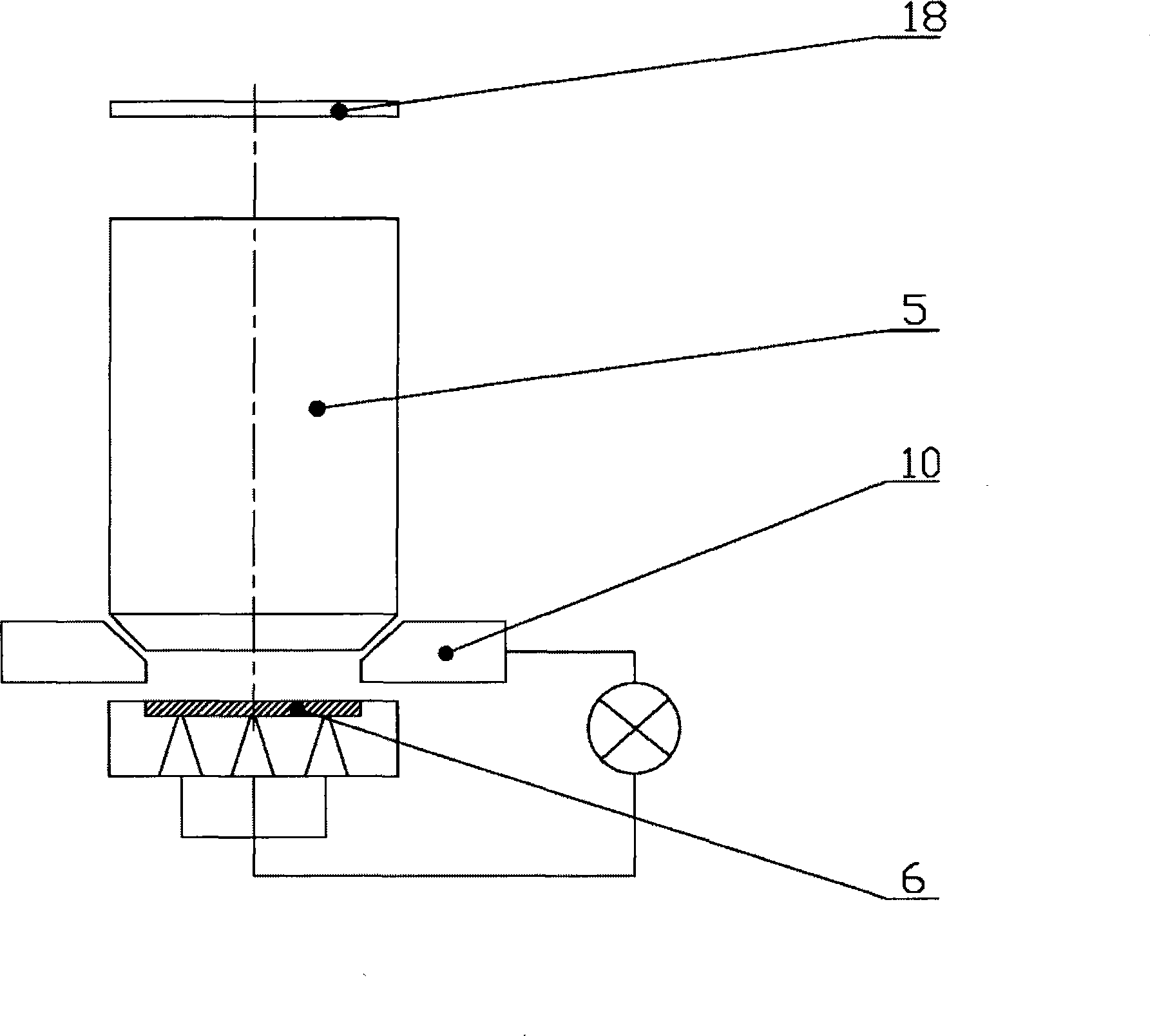 Auto gain link closed-loop feedback control method in self-adapting focusing and leveling sensor system