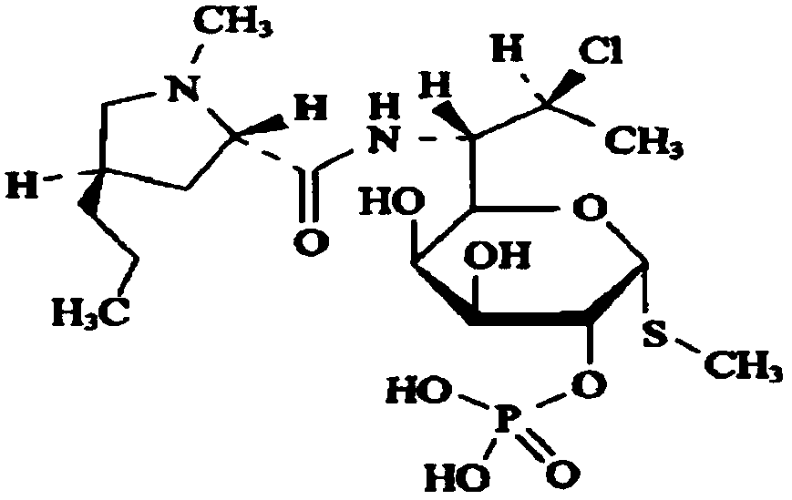 Clindamycin phosphate compound liquid and preparation method thereof