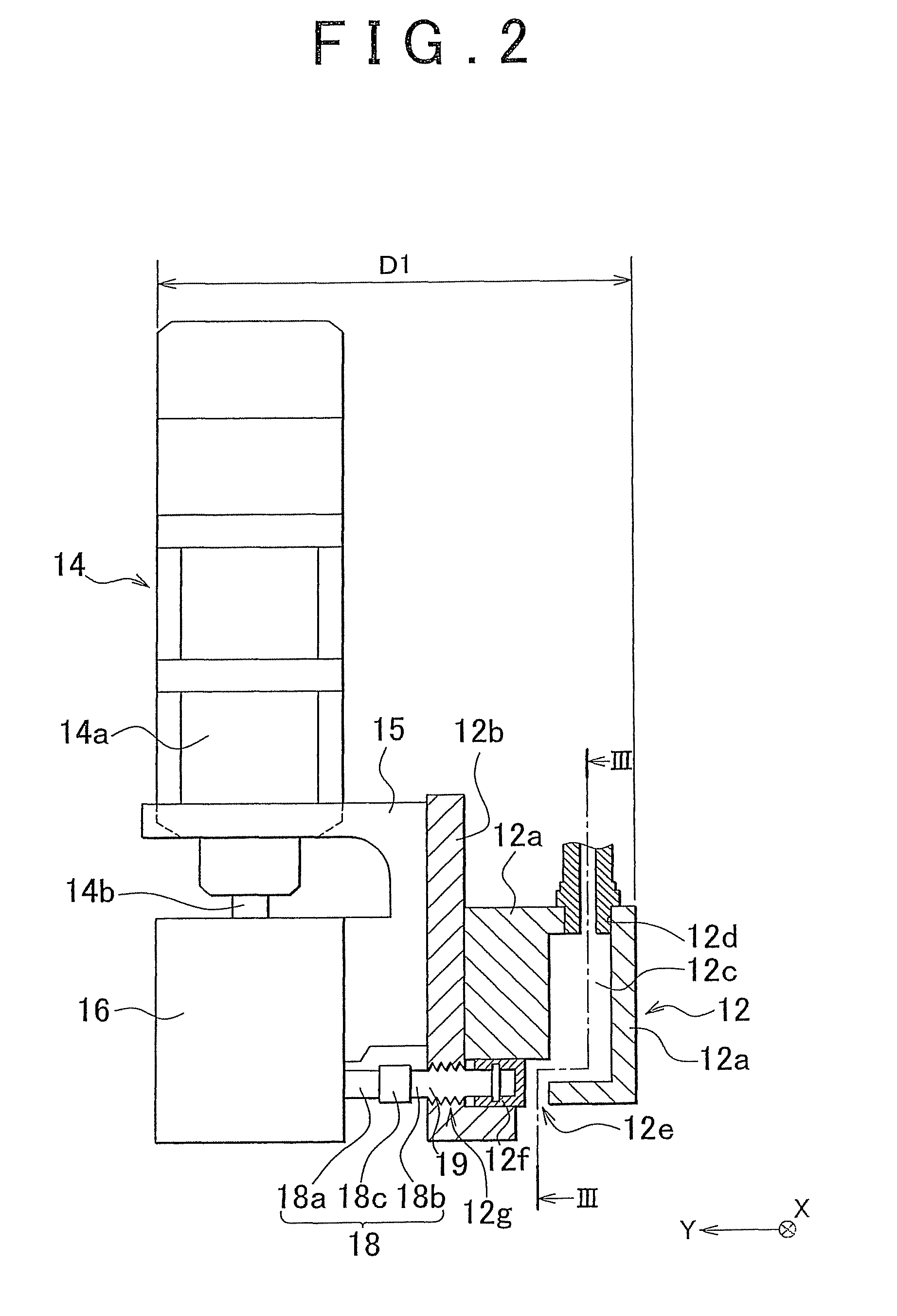 Nozzle unit for applying damping material, and damping material application apparatus