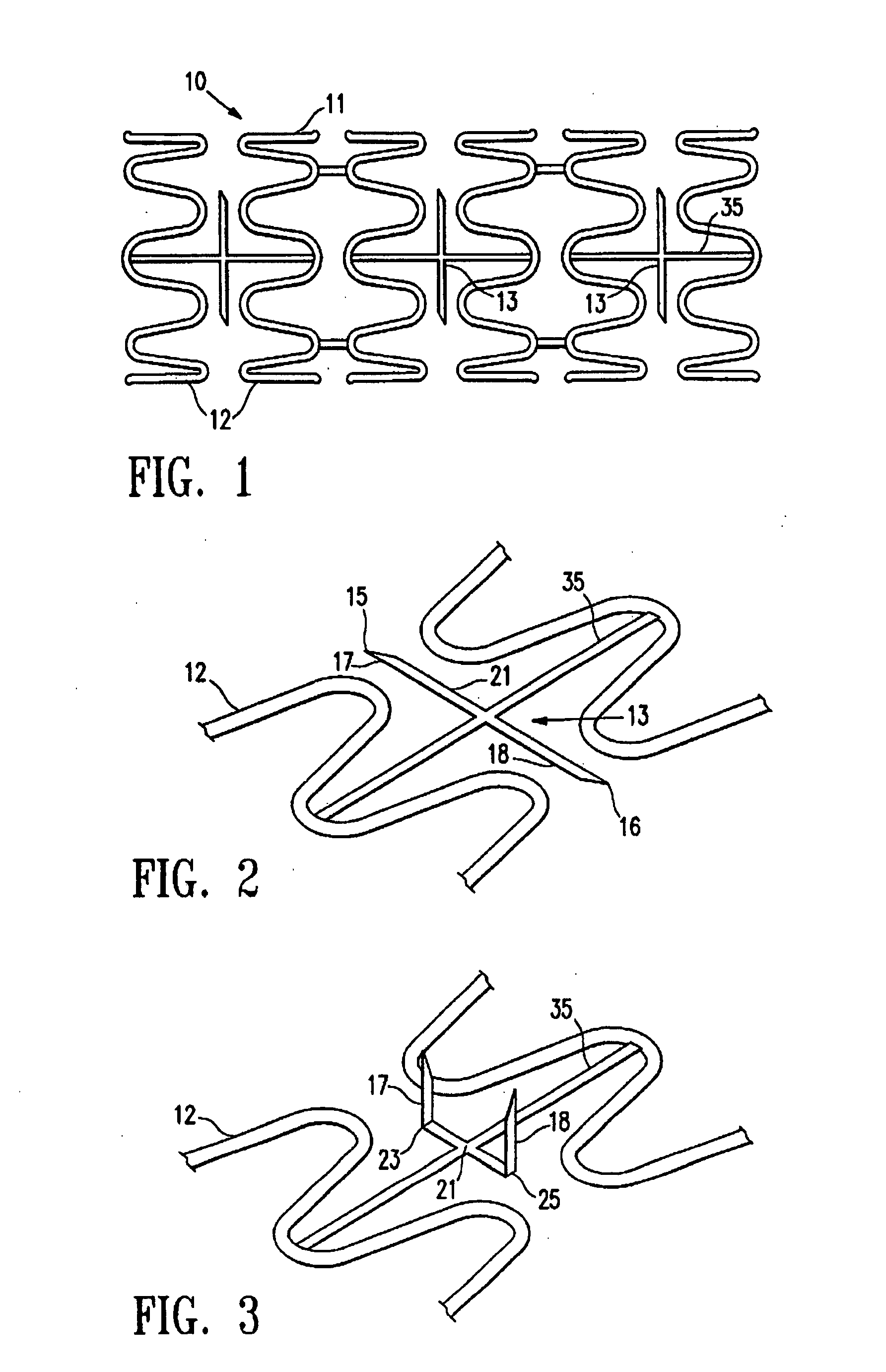 Stent with cover connectors