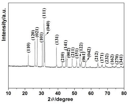 A kind of preparation method of stannous sulfide/nitrogen-doped carbon composite curd and its application in lithium-ion battery negative electrode