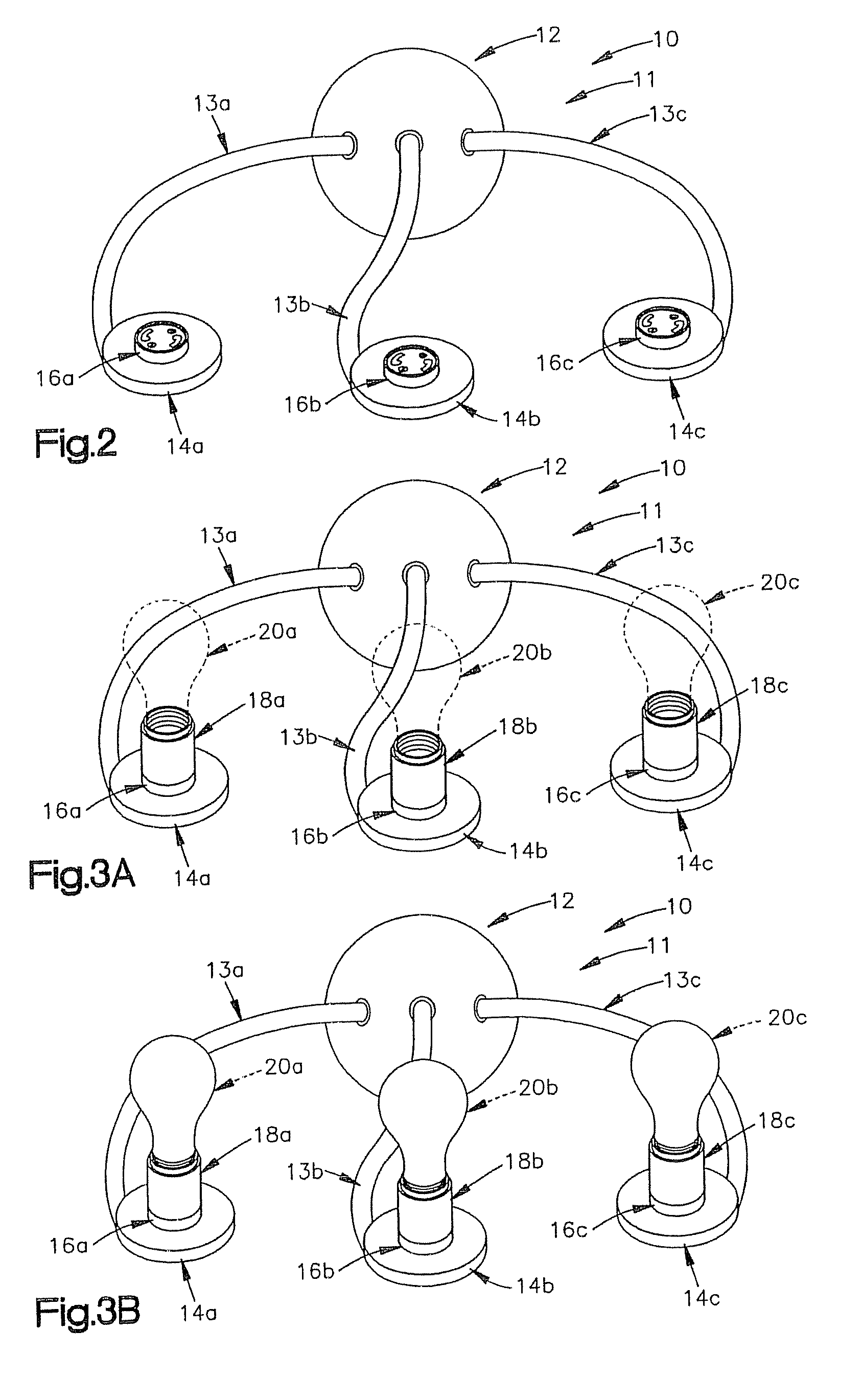 Incandescent and LED light bulbs and methods and devices for converting between incandescent lighting products and low-power lighting products