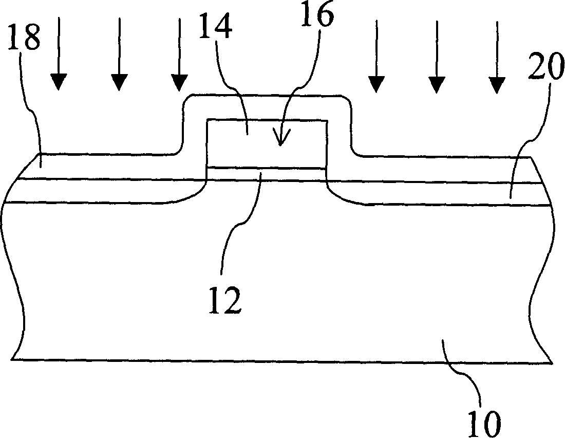 Method for forming semiconductor component in non-implantation mode