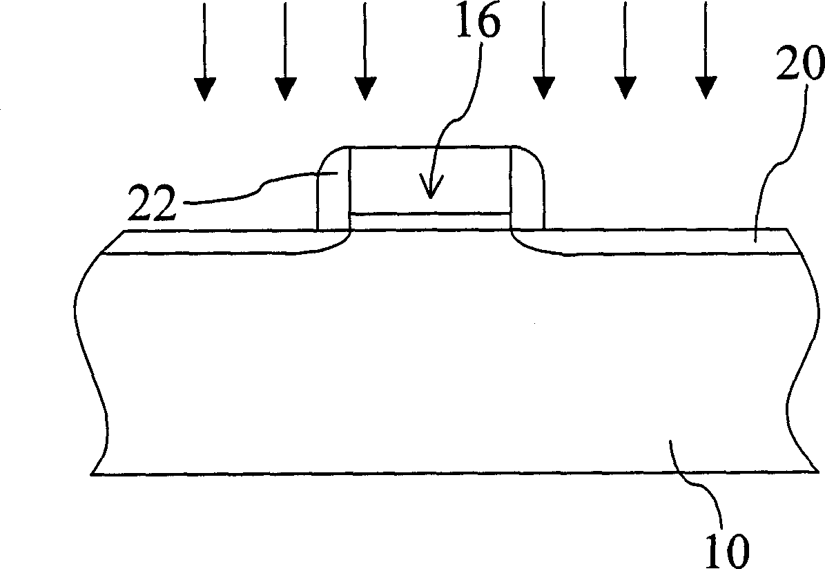 Method for forming semiconductor component in non-implantation mode