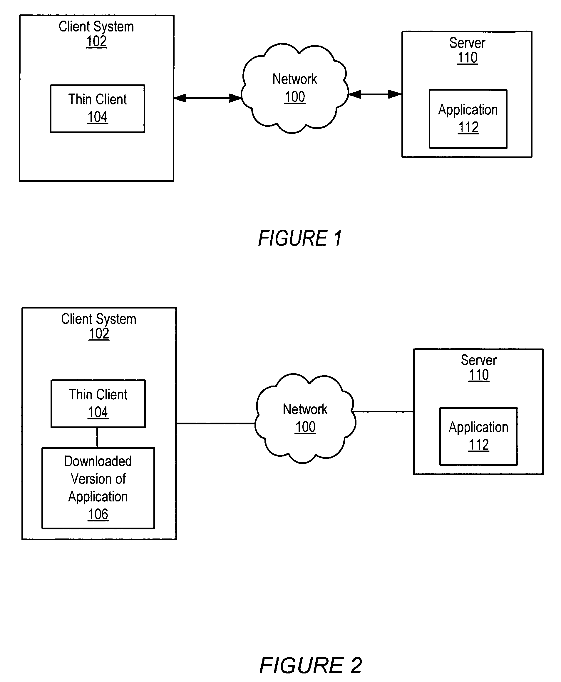 System and method for disconnected operation of thin-client applications