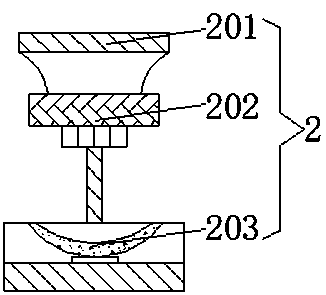 Mechanical part cleaning and drying device