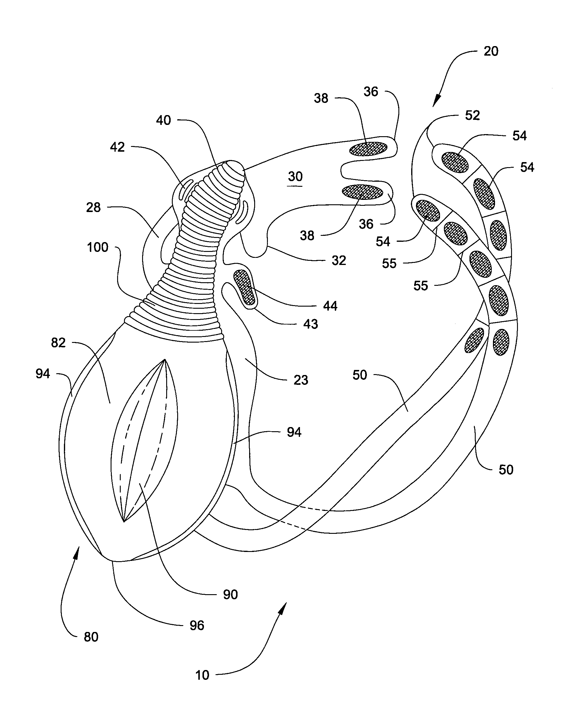 Receptacle assembly for receiving canine fecal matter