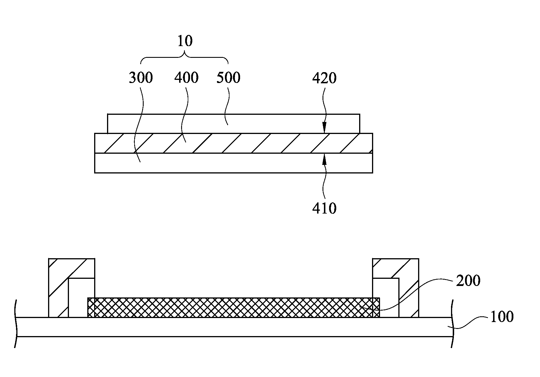 Manufacturing method of an active device substrate
