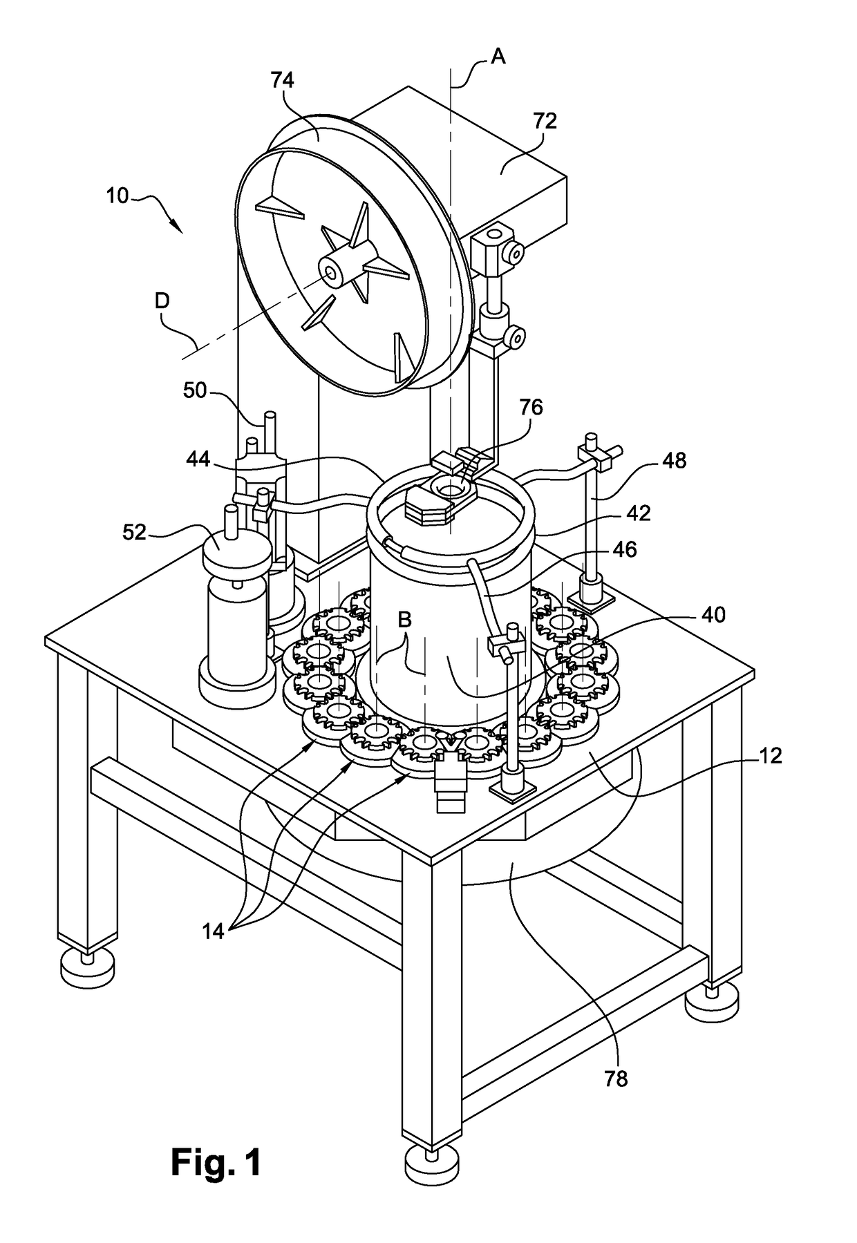 Method for cleaning a machine for braiding electrical cables