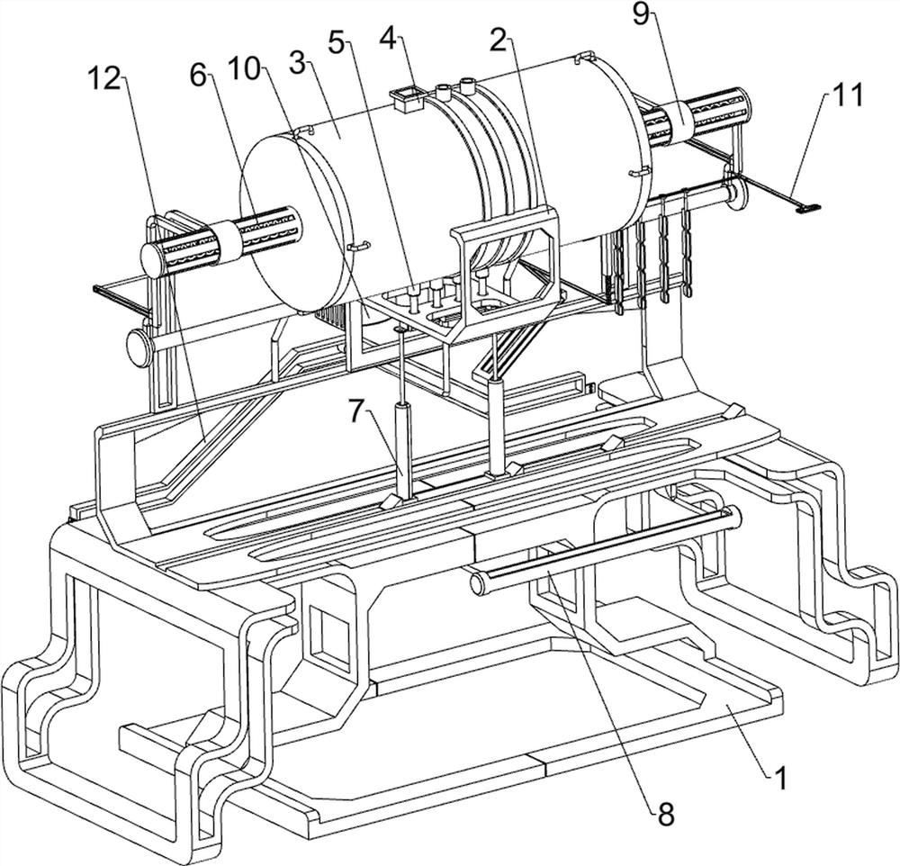 Medical centralized flushing equipment for gynecological suction tubes