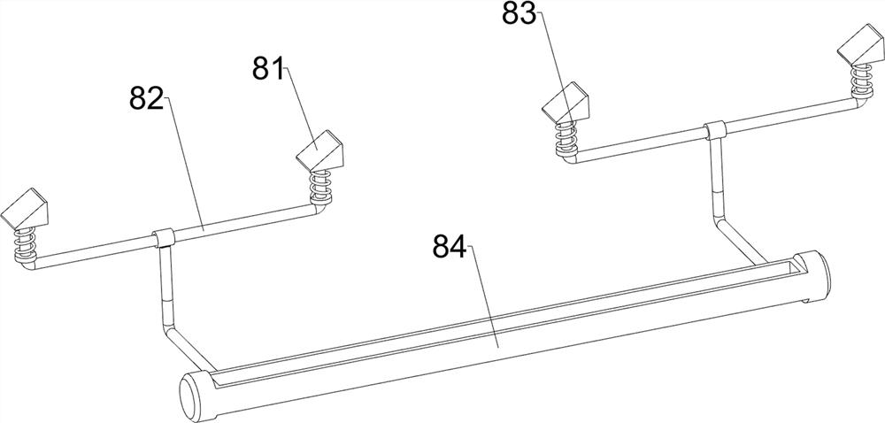 Medical centralized flushing equipment for gynecological suction tubes