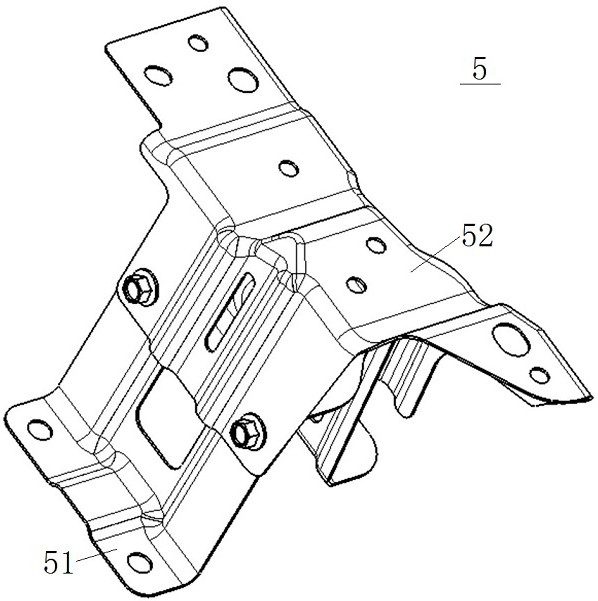 Aluminum alloy fender mounting bracket design method and mounting bracket