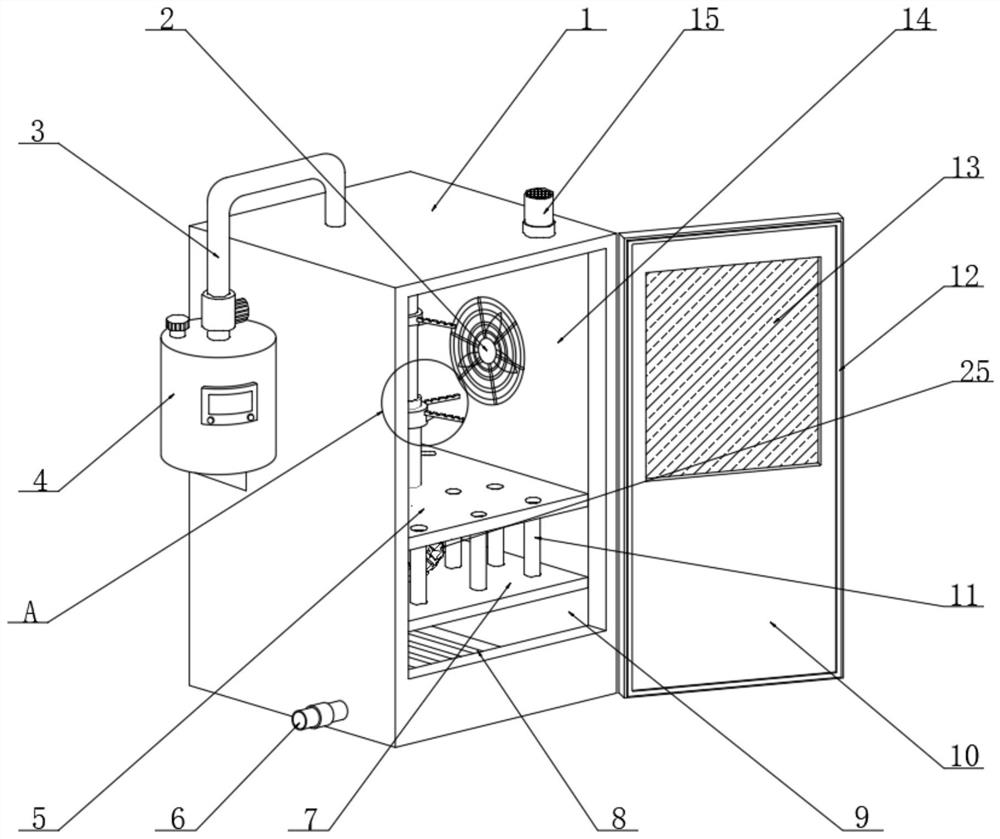 Unfreezing device based on aquatic product processing