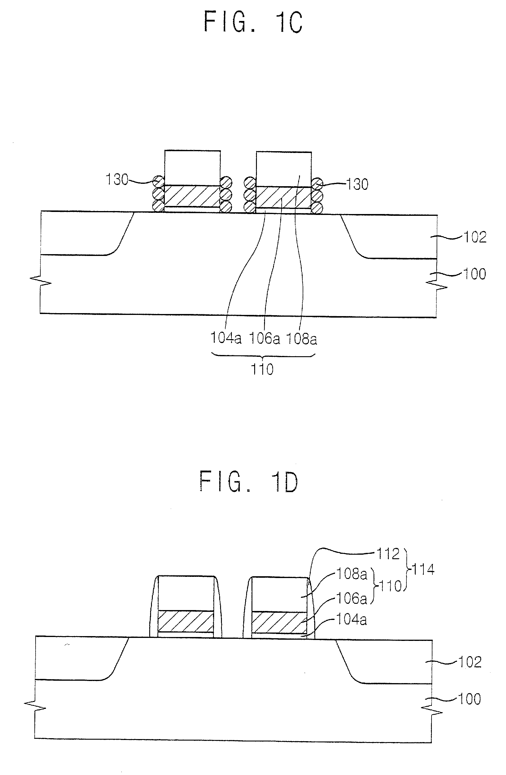 Methods of using corrosion-inhibiting cleaning compositions for metal layers and patterns on semiconductor substrates