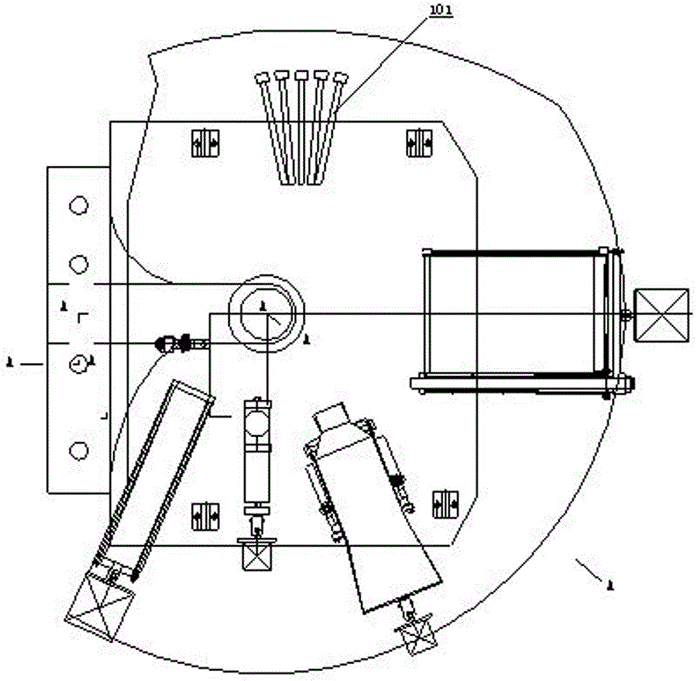 Numerically-controlled full-automatic dish frying device