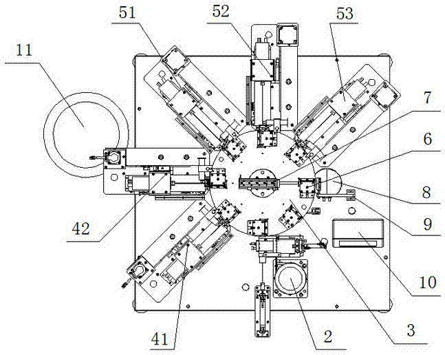 Ceramic grinding hole expanding machine