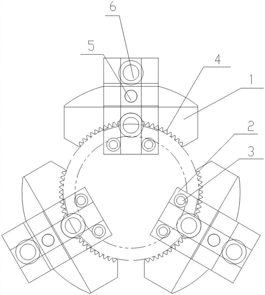 Fixing device for workpiece inner hole machining