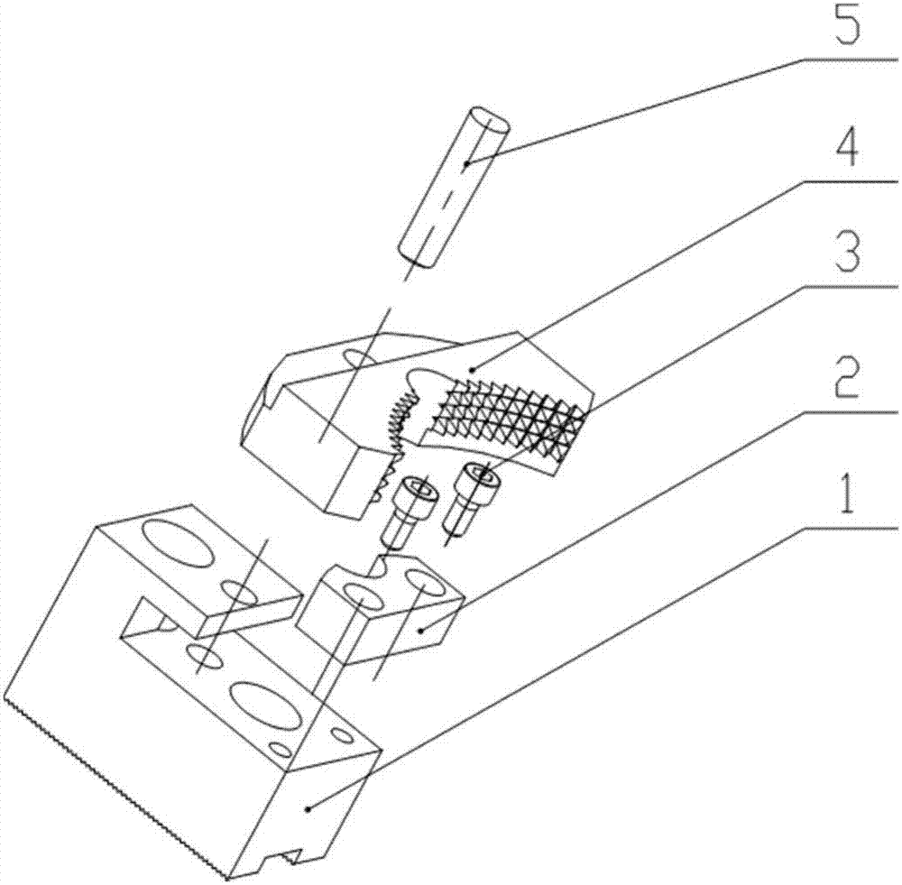 Fixing device for workpiece inner hole machining