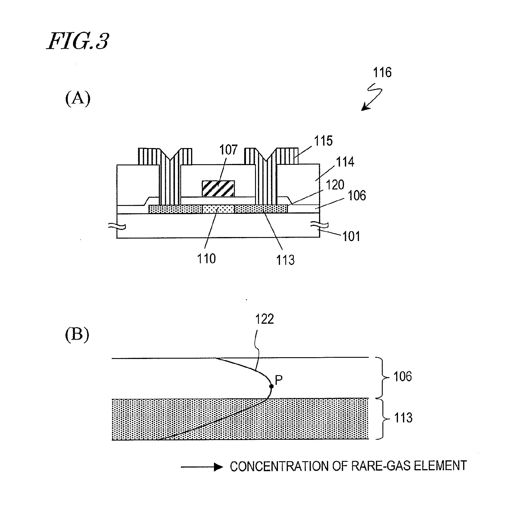 Semiconductor device provided with thin film transistor and method for manufacturing the semiconductor device