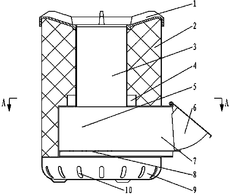 Portable biomass cooking stove