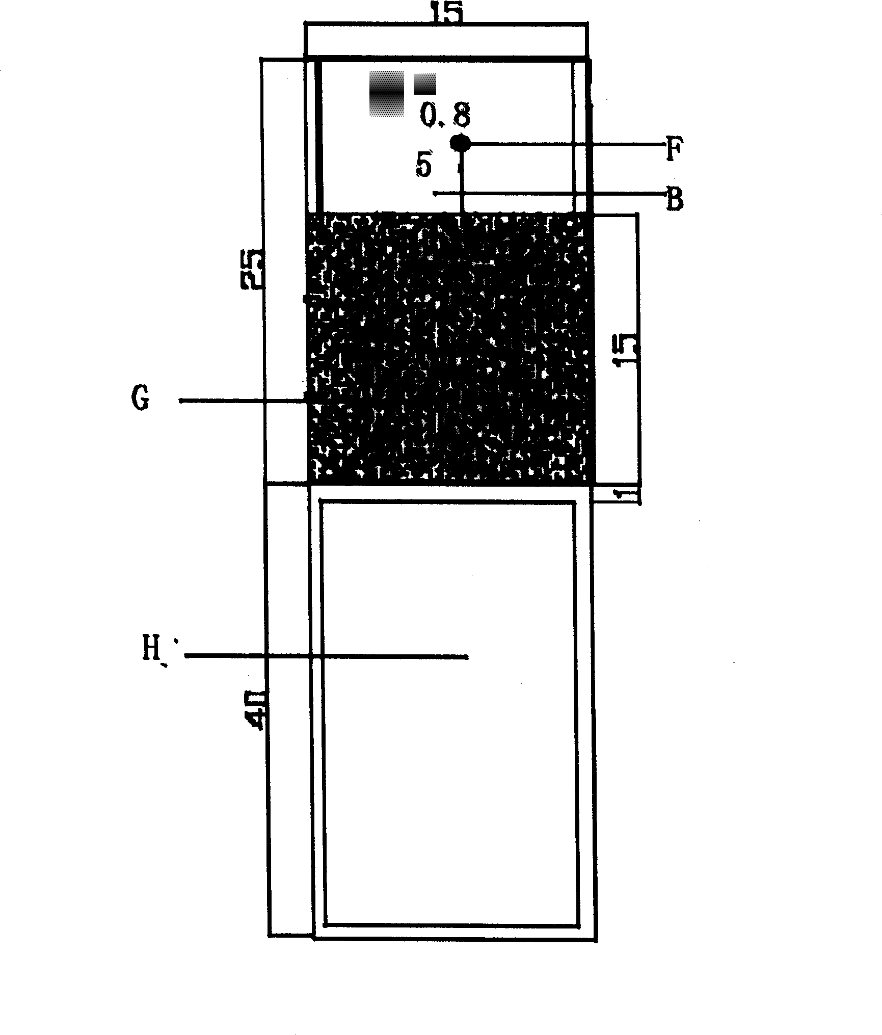 Liftable submerged plant growth bed and production and use method thereof