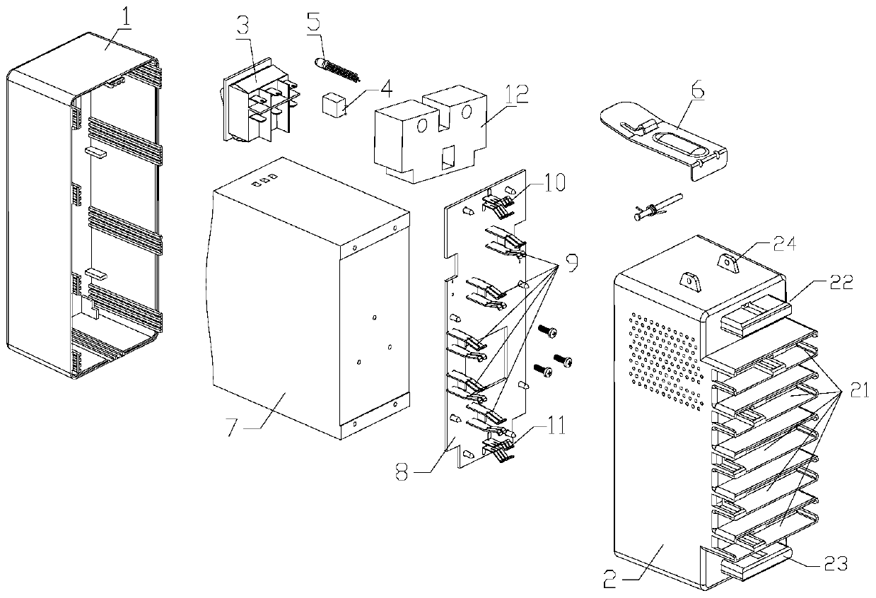 Power supply unit and bus power supply module adopting power supply unit