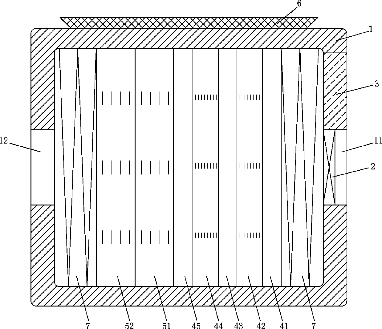 Photovoltaic power supply highly polluted waste gas purification device and preparation method of acid-base activated carbon