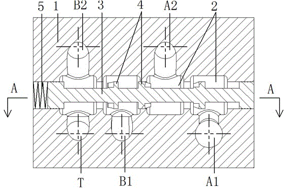 Construction machinery walking speed control switching valve