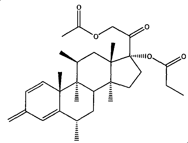 Methylprednisolone aceponate lipidosome cream