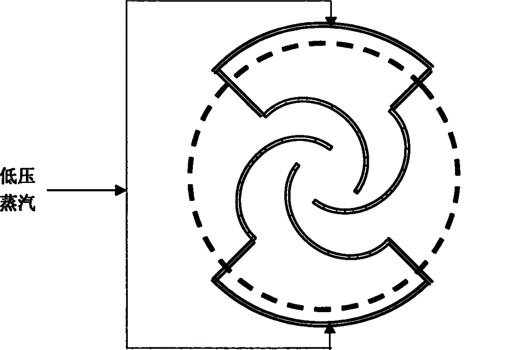 Two-section type switchable tubular reactor and method for preparing alcohol through aldehyde gas phase hydrogenation by using same