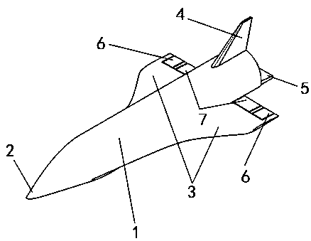 Aerodynamic layout of horizontally taking-off and landing two stage to orbit aircraft