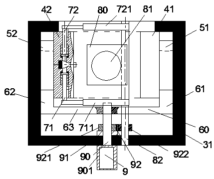 A wooden board bonding machine for building decoration