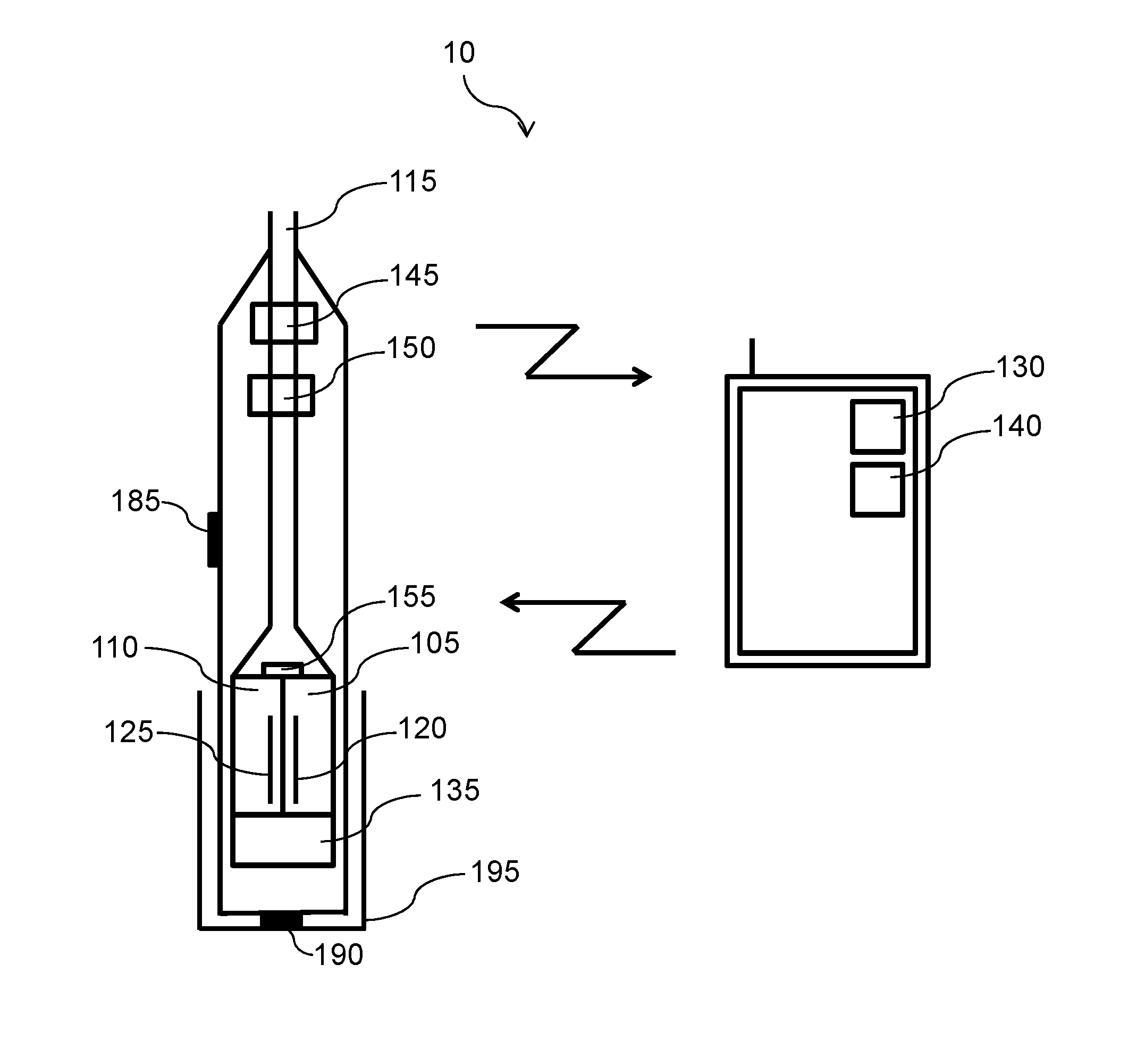 Device for adjusting an amount of an active substance inhaled by a user and communicating portable terminal