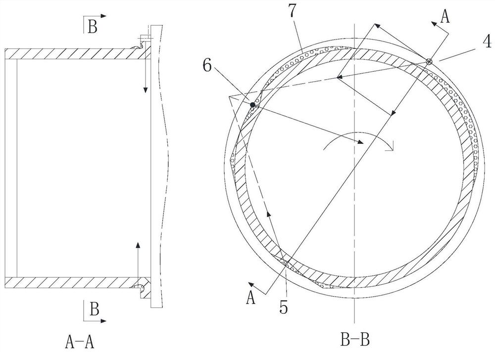 Calculation method for pulling-out force of shaft seizure bearing bush and pulling-out method