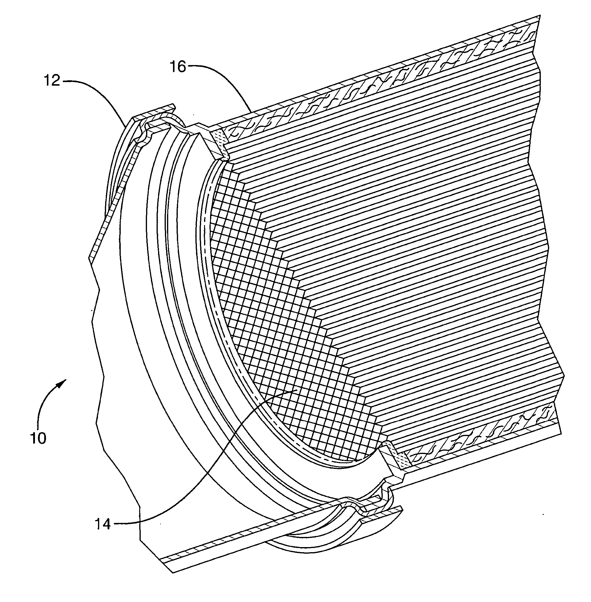 Particulate filter and method for treating soot