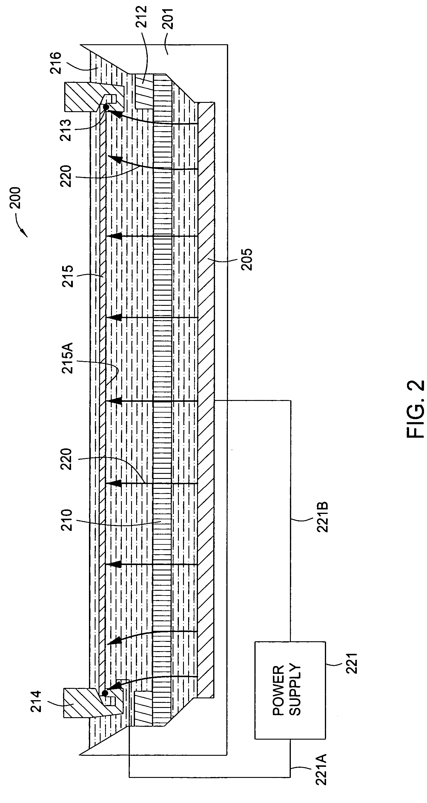 In-situ profile measurement in an electroplating process