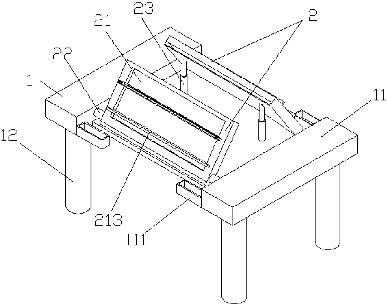 Adjustable novel light inspection station