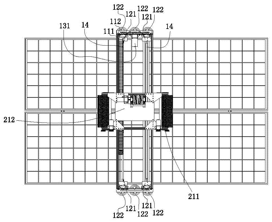 Solar panel washing equipment and washing method