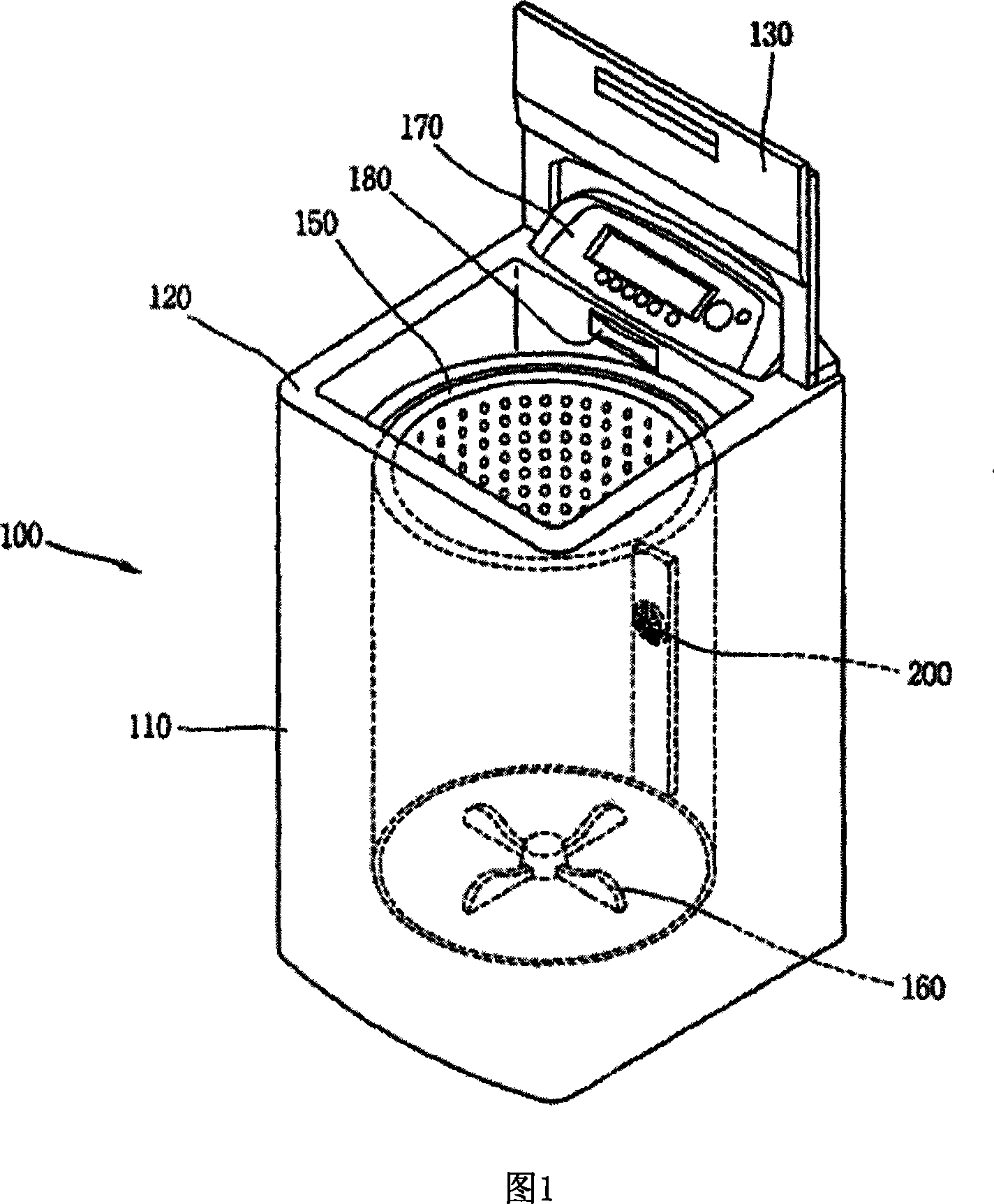 Extraneous substance collecting device and washing machine with the same