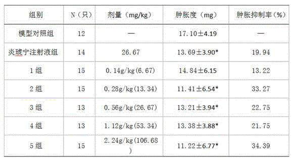 Pharmaceutical composition containing andrographolide and use of pharmaceutical composition