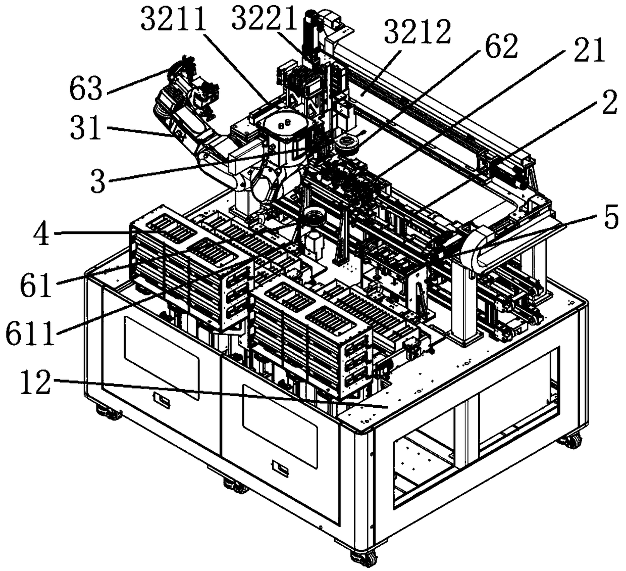 Material picking device