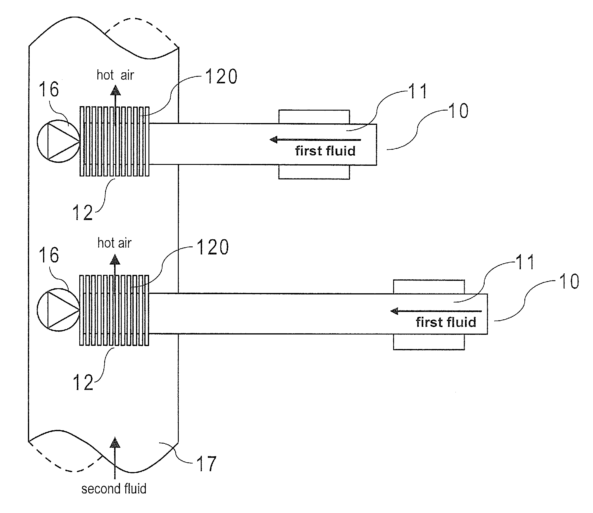 Heat dissipation apparatus for data center