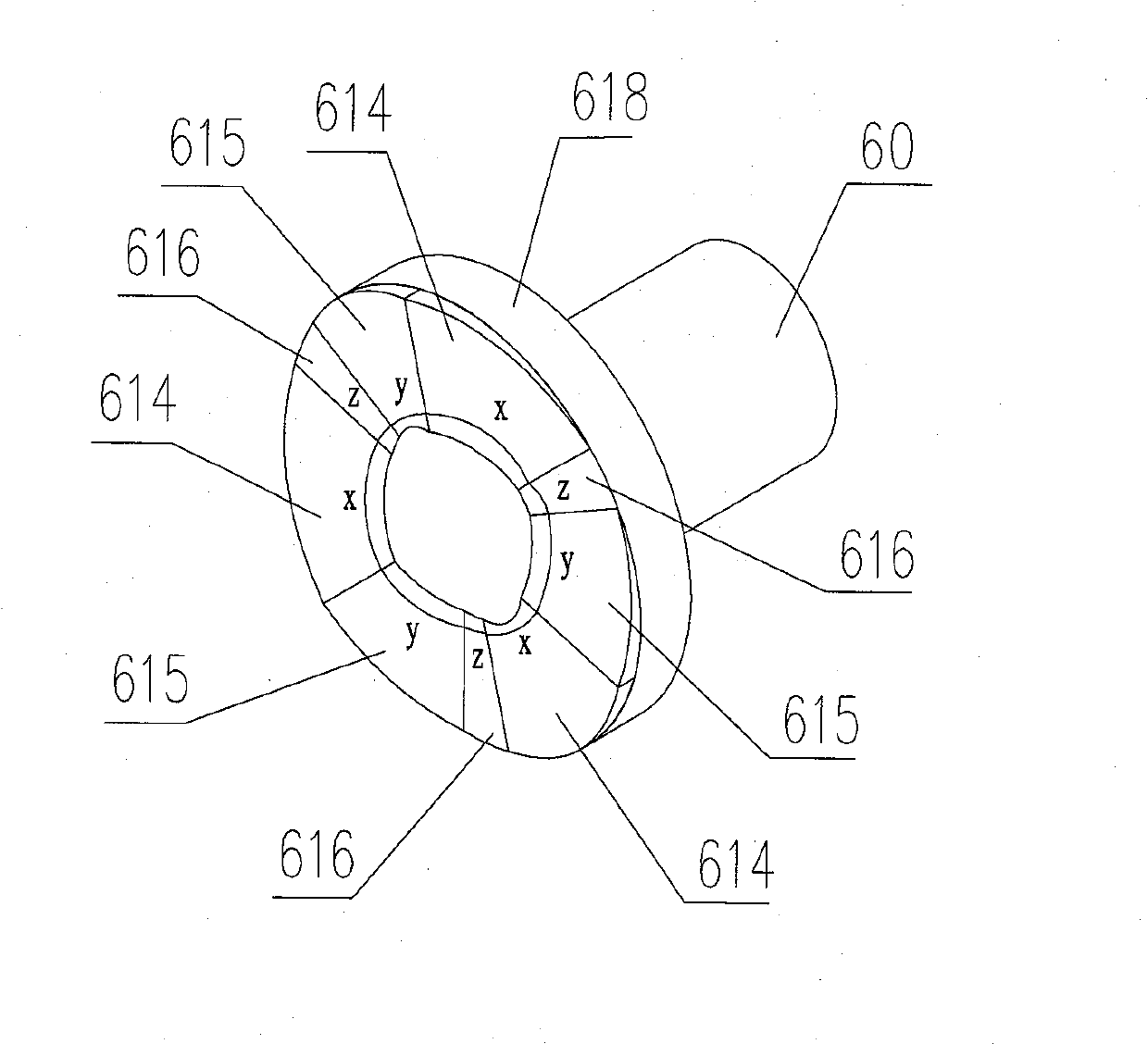 Series-parallel connection liquid chromatogram pump