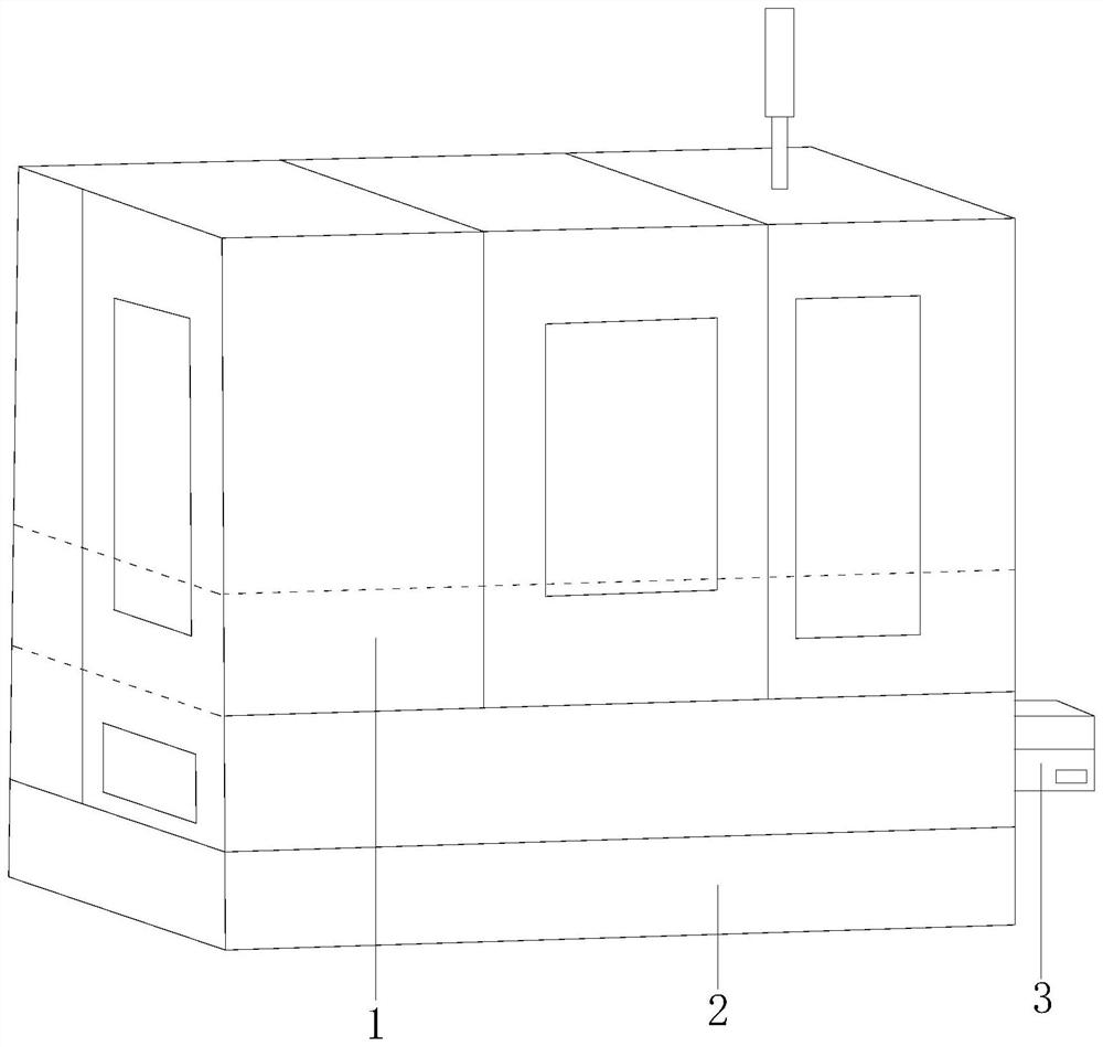 Numerical control turning machining center