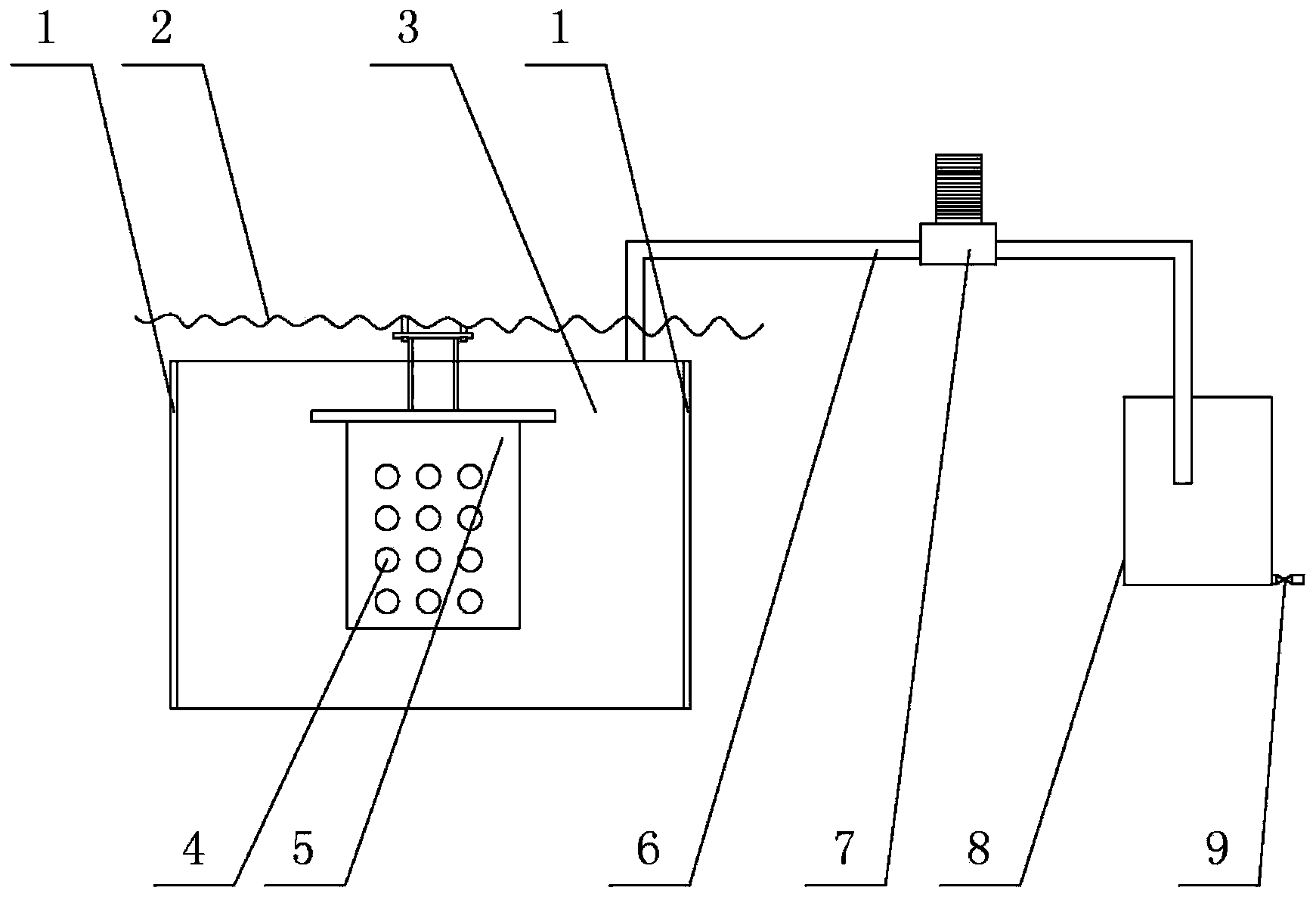 Device for collecting metal dust during electrolytic manganese stripping