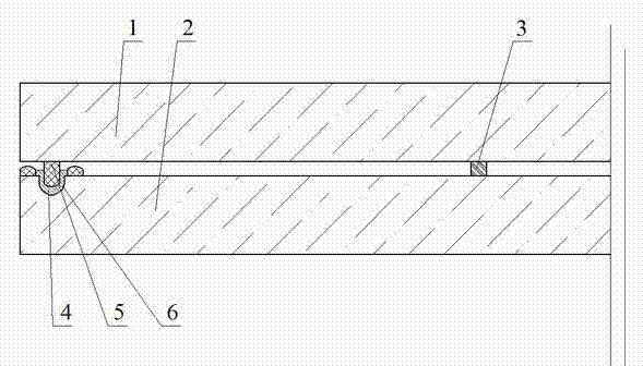 Glass -welded plane low-altitude glass with edge sealed by sealing grooves and strips and production method thereof