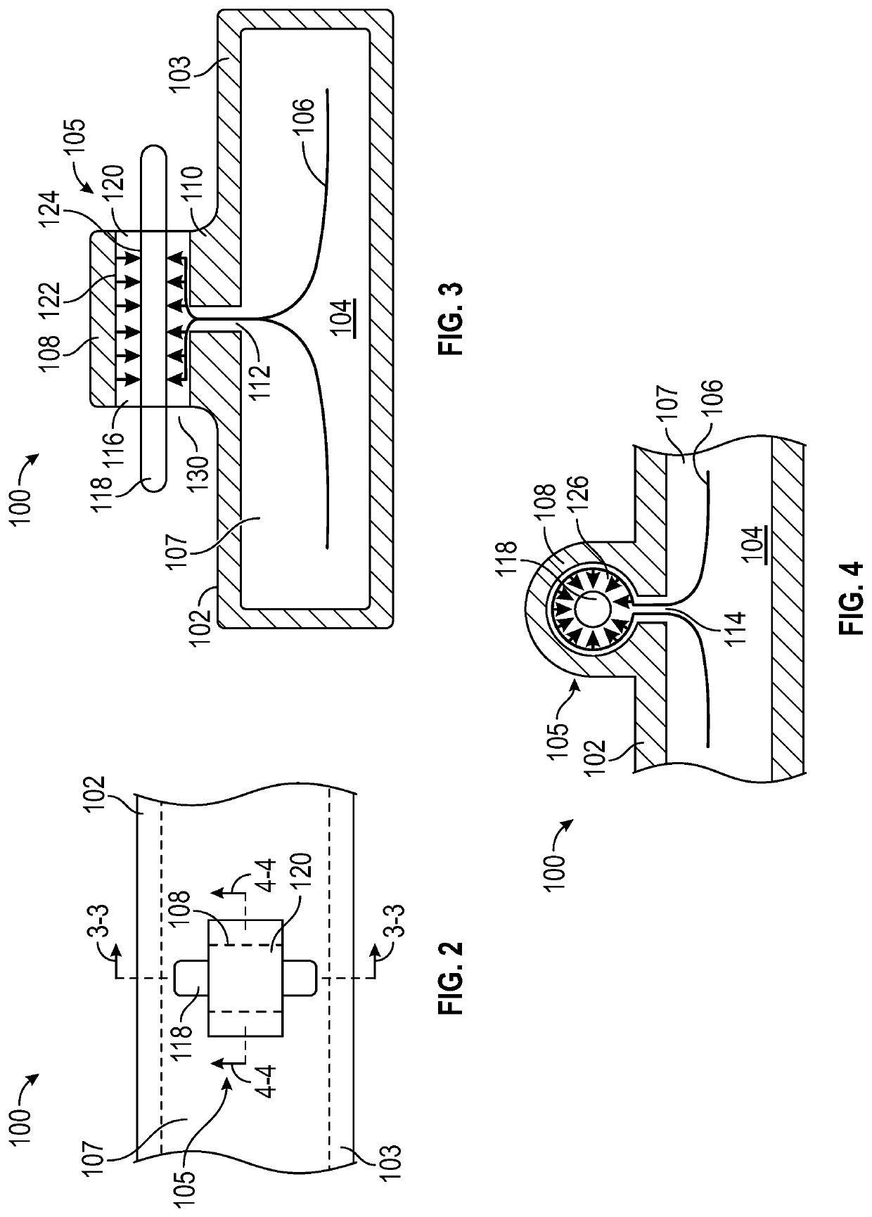 Gas damper and bearing in a propulsion system