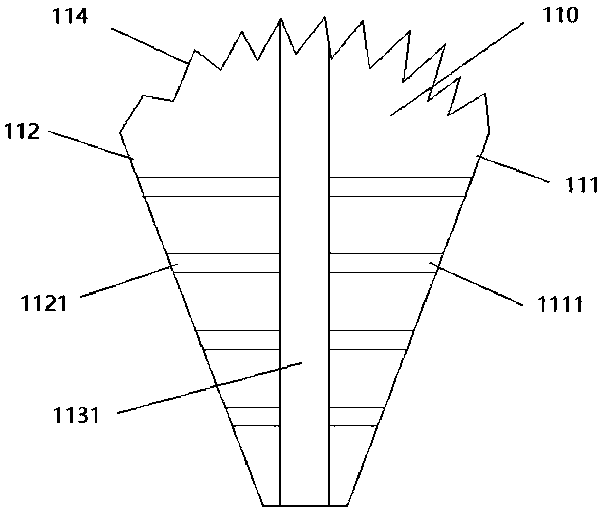 Dust particle control device and system