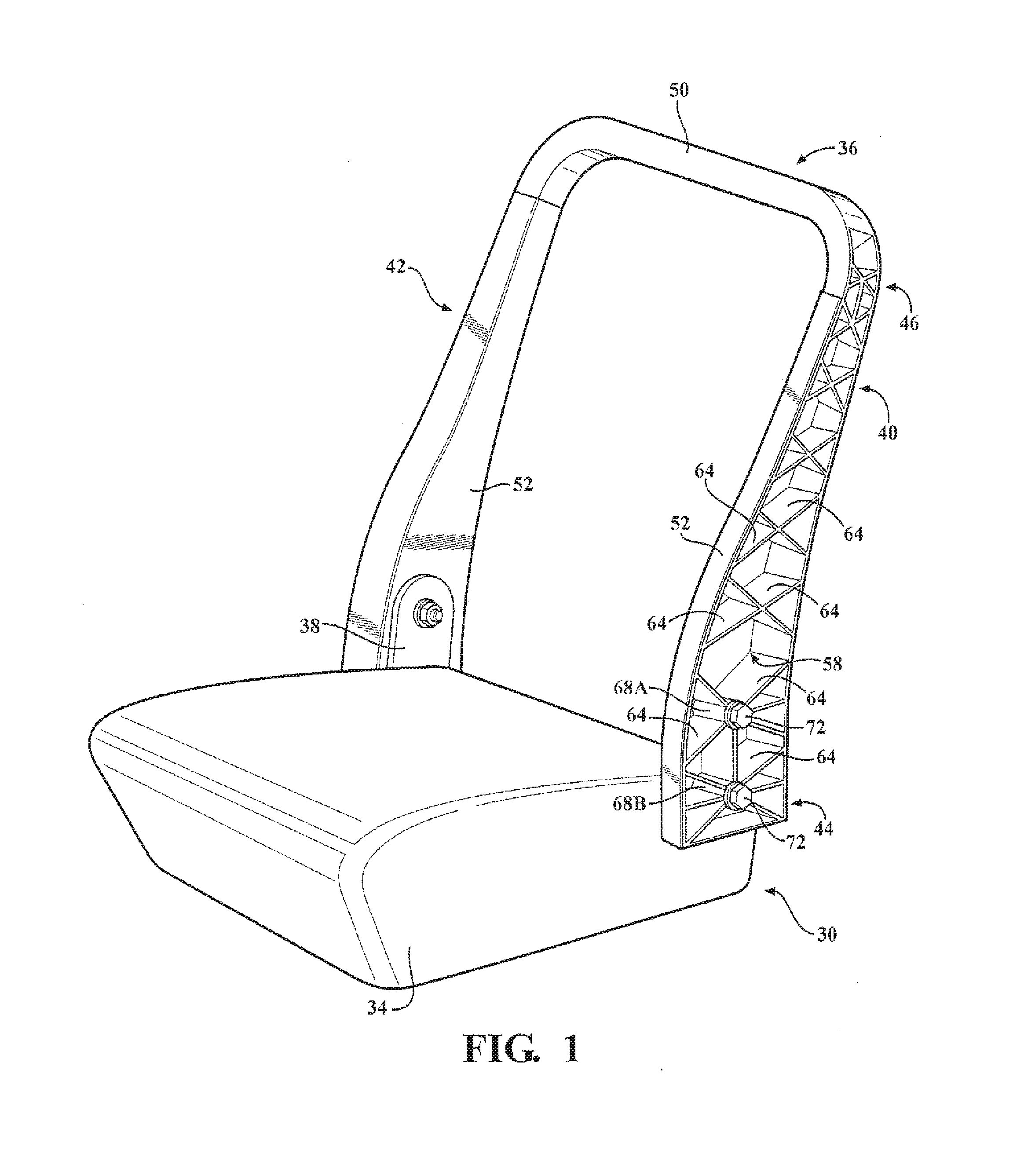 Energy Absorbing Bracket For A Seat Of A Vehicle